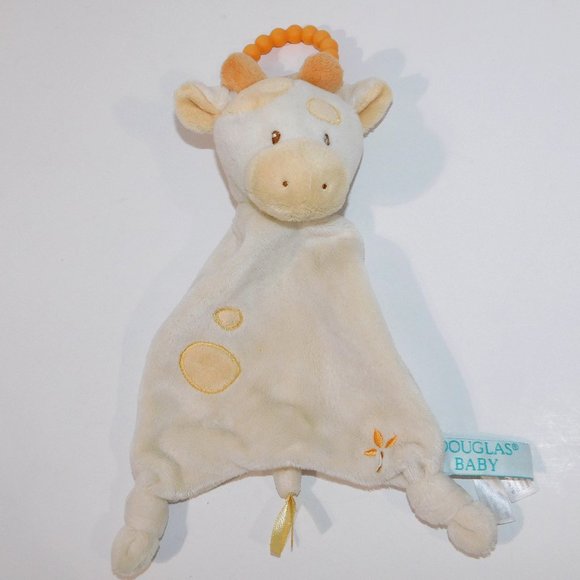 Douglas Baby Spotted Giraffe Security Blanket Teether - Picture 1 of 7